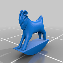 teimoso bode escultura esculturas 3d print model - Mito3D