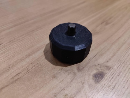 stubby screw driver bit holder 3d print model - Mito3D