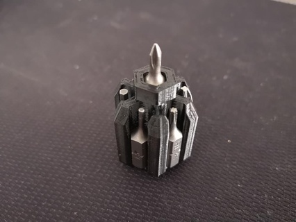 atarracado Chave fenda Ferramentas mordeu suporte parafuso mini 3d print model - Mito3D