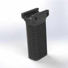 stubby vertical foregrip game airsoft vertival grip 3d print model - Mito3D