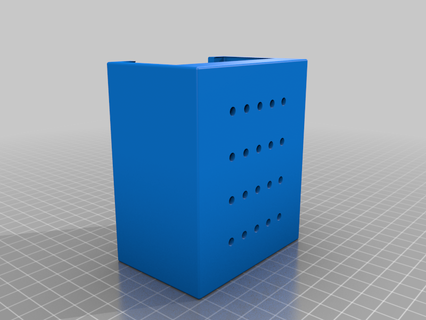 Zucht Finder Mauer Halter Unterstützung angepasst Werkzeug Inhaber Boxen Box Behälter Organisation Lager 3d print model - Mito3D
