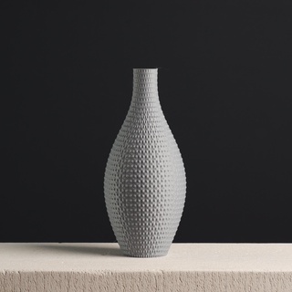 çivili dekorasyon vazo mod ev dokulu modern zarif raf dekor vazolar çiçek ince baskı masa yaşayan oda mutfak hediye 3d print model - Mito3D