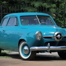 studebaker champion starlight coupe 1951 game 1947 1948 1949 1950 1952 1953 1954 1955 1956 1957 40s 50s 60s american car sedan usa ww2 vehicles 3d print model - Mito3D