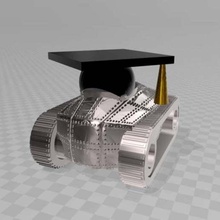 student tank - studentenkampfpanzer toy 3d print model - Mito3D