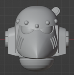 studs 6th-gen variant space heads Game 3d print model - Mito3D