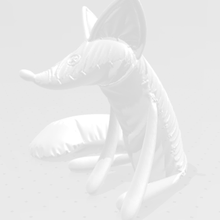 stuffed fox various animal little prince 3d print model - Mito3D