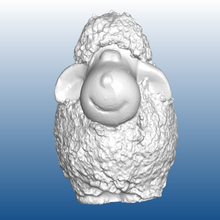 stuffed sheep refrigerator whiteboard magnets animal fridge magnet decor 3d print model - Mito3D