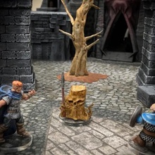 stumpknecht 32mm scale game toy warhammer fantasy wargaming wargames wargame treant tabletop gaming supportless skirmish rpg roleplaying pathfinder no support mordheim monster miniatures miniature games frostgrave ent dungeons dragons dungeon dnd5e dnd boardgames adnd 30mm 28mm 3d print model - Mito3D