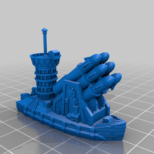 stumpy reveal barge game man war manowar naval miniature wargames toy 3d print model - Mito3D
