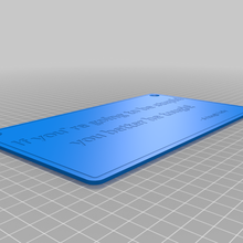 stupid customized signs_logos 3d print model - Mito3D