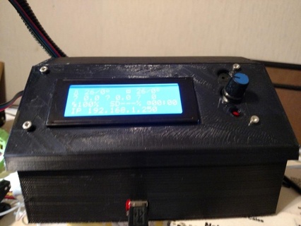 robusto topo compactar caso bainha tevo tarântula 3d impressora partes 3d print model - Mito3D