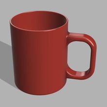 estilo caneca de café, chá casa 3d print model - Mito3D