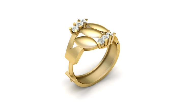 elegante fidanzamento squillare donne 3d stampabile modello 3dprintable anello fidanzamento gioielli donna jewelrydesign 3dprinting cad design ad personalizzati romantici eleganza 3dmodel gioielliere lavorazione alta precisione diamanti 3d print model - Mito3D