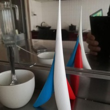 stilisierter Eiffelturm Architektur Spiele Olympischen 3d print model - Mito3D