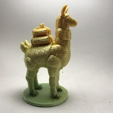 estilizado llama 3 versiones Arte figurilla miniatura obra arte escultura Perú latín granja mesa zbrush esculpir juguete juguetes entusiasmo esculpe lindo caricaturista 3d print model - Mito3D