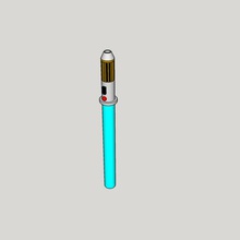 stylo sabre futuriste gadget 3d print model - Mito3D