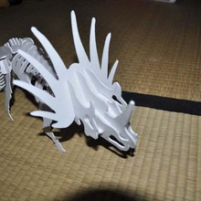 styracosaurus 3d puzzle dino oyun bulmaca dinozor 3d print model - Mito3D