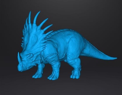 styracosaurus şekil minyatür model Dinozor canavar dnd rpg yaban hayatı boynuz Triceratops gergedan hayvan fantezi oyuncak pvc nostaljik heykelcik avcı Jurassic dünya tarih öncesi kayıp park Ejderha kertenkele hakimiyet Zindanlar ejderhalar sürüngen 3d print model - Mito3D