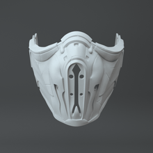 sub-zero máscara de la moda sub cero bajo prop accesorio hielo mortal kombat halloween masquarade hobby diy escorpión liukang 3d print model - Mito3D