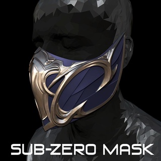 sub-zero mask mortal kombat 1 mortal kombat 1 mortal kombat mk mortal kombat 2023 mortalkombat1 subzero sub-zero sub zero mask sub zero mask cosplay grinnt  3d print model - Mito3D