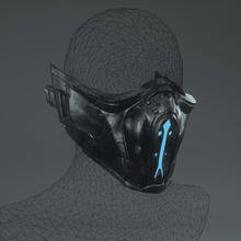 sub-zero maskesi gadget alt sıfır maske subzero prop aksesuar buz ölümlü kombat Cadılar Bayramı masquarade hobi diy akrep liukang 3d print model - Mito3D