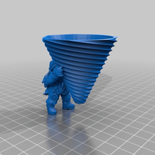 sous terran vortex génération de nain art les créatures 3d print model - Mito3D