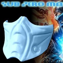 sub zero maschera full size mortal kombat moda 3d print model - Mito3D