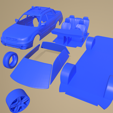 subaru baja 2002 printable car separate parts micro traxxas ninco crawler 1-28 1-24 1-18 1-12 miniz rc tamiya scalextric slot body 3d print model - Mito3D