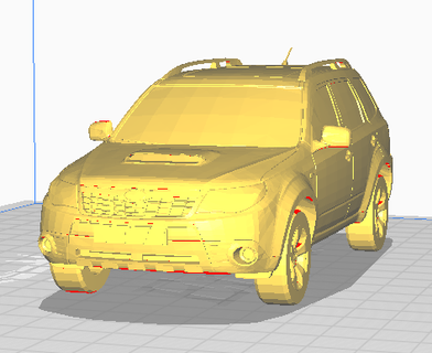 subaru forester 20 Game cars use 2023 3d print model - Mito3D