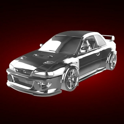 subaru impreza gc8 suv automobile car vehicle rally race sports derby supercar gt 3d print model - Mito3D