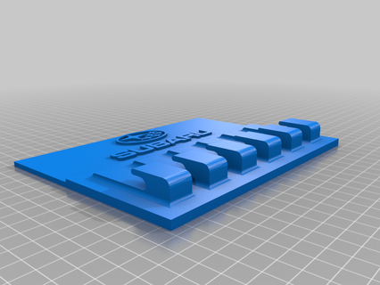 subaru key ring holder keyboard keyring keychains 3d print model - Mito3D