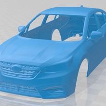 subaru legado turismo 2020 imprimible coche vehiculo juego espacio scalextric Tamiya rc miniz pasatiempo micro 3d print model - Mito3D