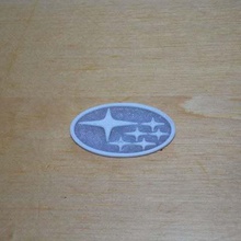 subaru logo art signes logos symbole signe emblème voiture marque de 3d print model - Mito3D