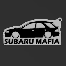 Subaru Mafia Schlüsselbund 3d print model - Mito3D