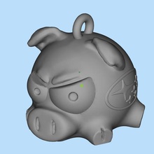 2019 subaru domuz oyun oyuncak 3d print model - Mito3D