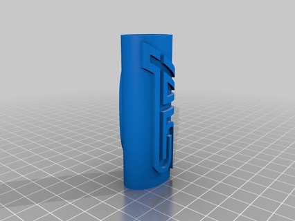 subaru sti lighter case bic cigarette lighterholder cover holder sleeve tool holders boxes 3d print model - Mito3D