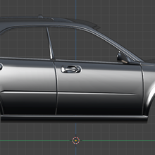 Subaru Wagen 3d print model - Mito3D