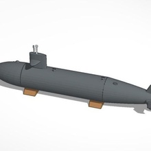 sottomarino gioco 3d print model - Mito3D