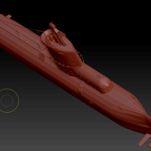 U-Boot verschiedene Militär Modell 3d print model - Mito3D
