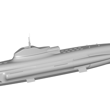 submarine 3d print model - Mito3D