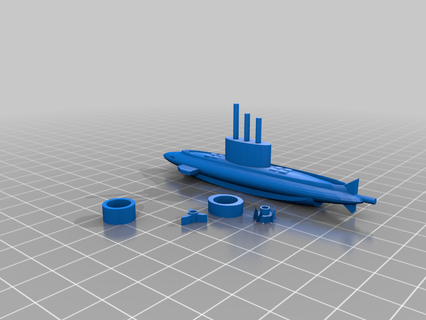 submarino 2 v3 Ferramentas 3d_printing 3d print model - Mito3D