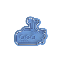 submarine cookie cutter sea undersea ship 3d print model - Mito3D
