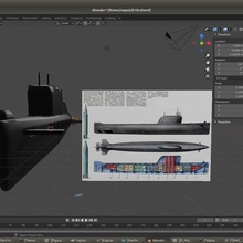 sottomarino modello Hotel classe urss arte russo militare Modelli 3d print model - Mito3D