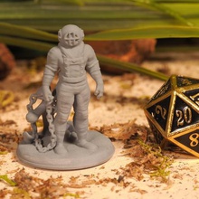 subnautical tabletop miniature game ocean nature man human humanoid scuba underwater stl file 3d model fantasy warhammer gloomhaven pathfinder critical role gaming rpg dungeons dragons 3d print model - Mito3D