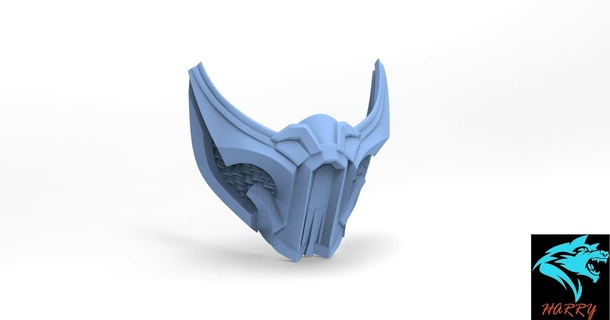 Null v3 Maske Cosplay 3d Drucken 3dprint 3d print model - Mito3D