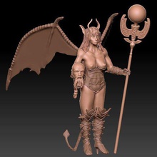 succubus goddess hell art model 3d print model - Mito3D