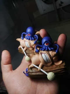 sucked puck evil octopus berserk fanart guts monster fairy chibi cute toy behelit tree suck fantasy miniature statue 3d print model - Mito3D