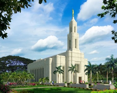 sud Alabang Philippinen Tempel Temperament Süd mormonisch 3D print model - Mito3D