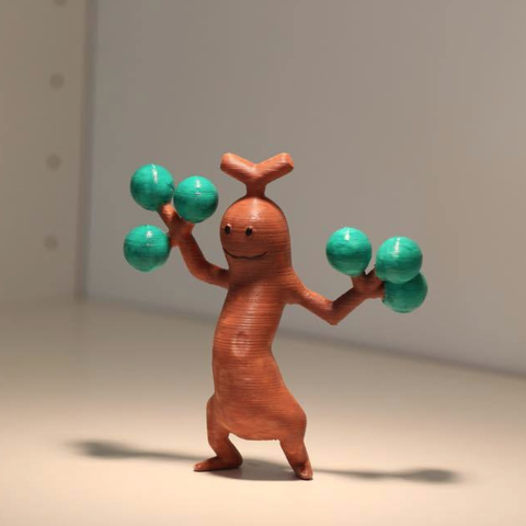 sudowoodo pokmon gehen Spiel 3D print model - Mito3D