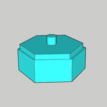 sugar bowl spice box home 3d print model - Mito3D